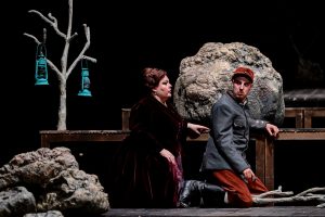 s Luckou Hilscherovou, pod Bezdězem